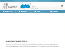Tablet Screenshot of erstfeld.ch